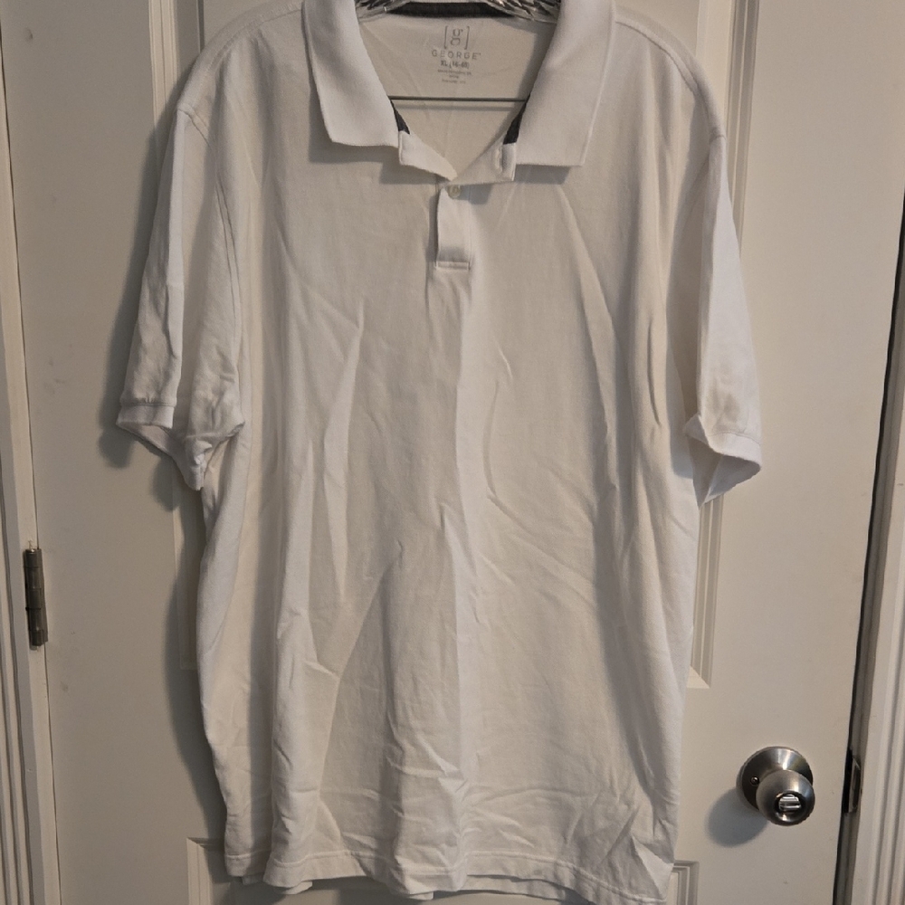 George White Polo Shirt Timeless Style
